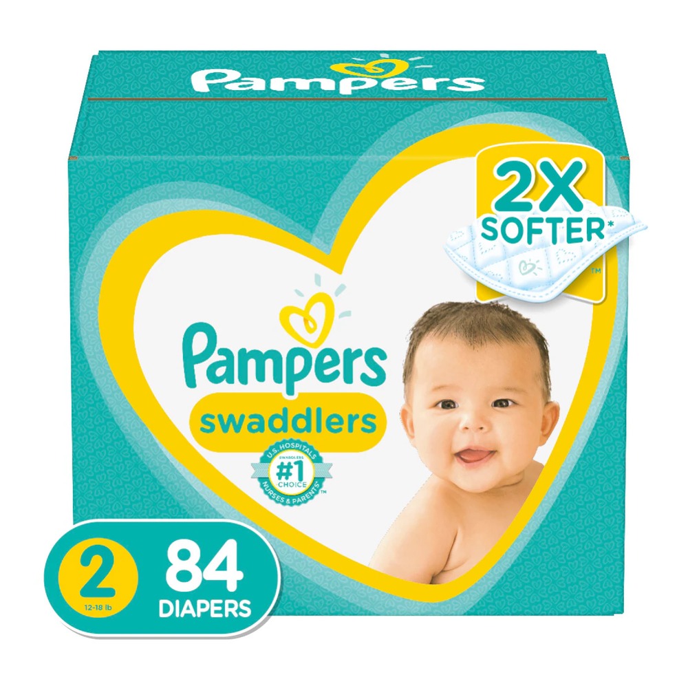 Pampers Swaddlers Diapers Size 2
