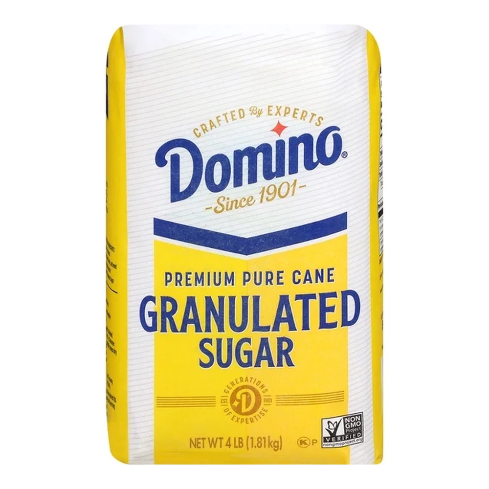 Domino Pure Cane Granulated White Sugar