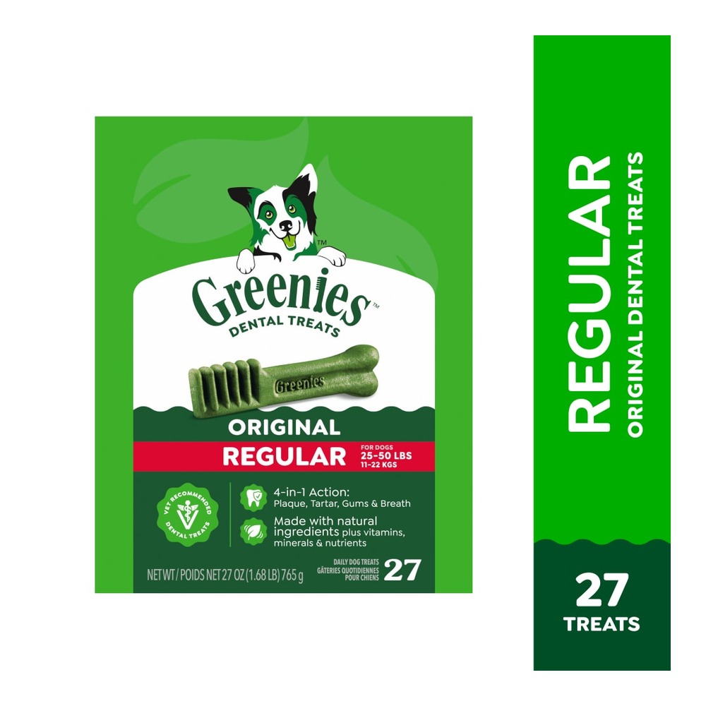 Greenies Original Regular Dental Dog Treats