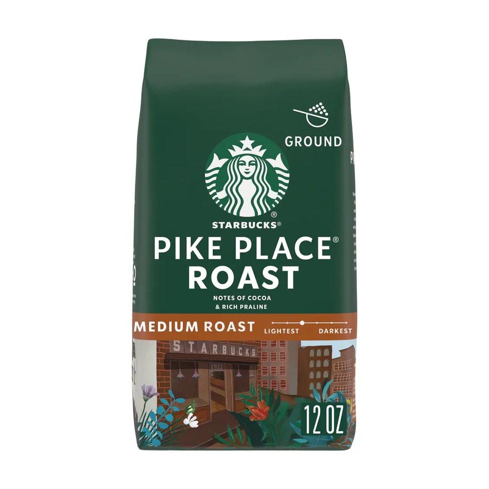 Starbucks Pike Place Roast Ground Coffee